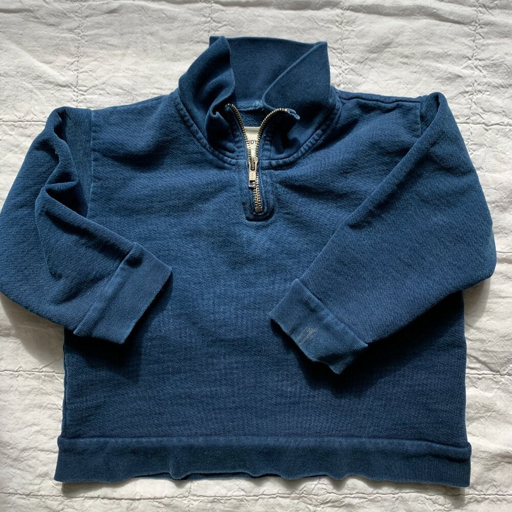 Rudy Jude | Kids Half-Zip in Dark Indigo